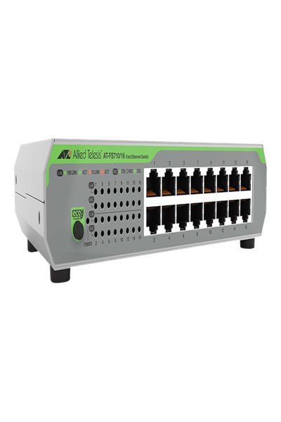 Allied Telesis AT-FS710/16-50 - Unmanaged - Fast Ethernet (10/100) - Rack mounting - 1U