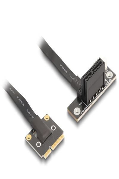 Delock Adapter Mini PCIe St> 3.0 x1 Bu 90Ã‚Â° gew. - Adapter - 0.2 m - 81504