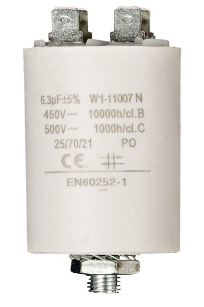 Nedis Kondensator 6.3uf 450 v+ Aarde