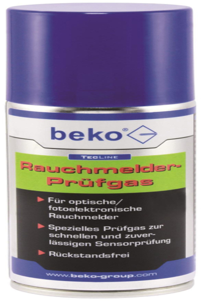 BEKO 2966150 - TecLine Test Gas pour alarmes incendie 150ml