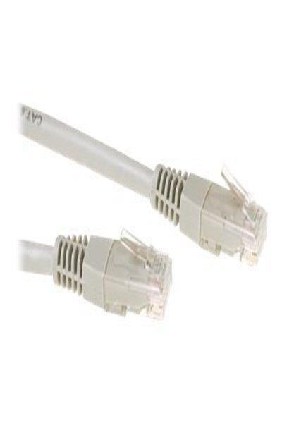 ACT Grey 3 meter LSZH U/UTP CAT6 patch cable with RJ45 connectors - 3 m - RJ-45 - RJ-45 - Grey