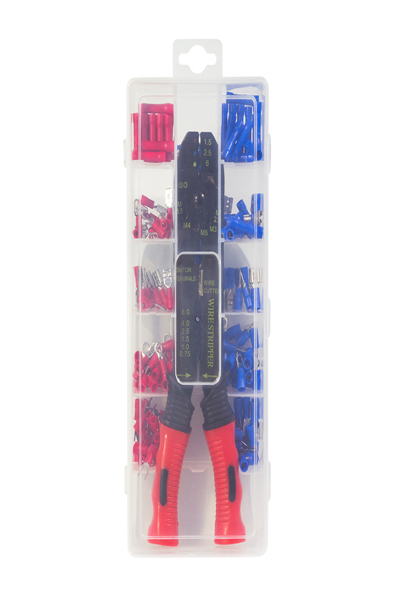 LogiLink WZ0078 - Crimpzange fÃƒÂ¼r isolierte Kabelschuhe Kabelverbinder mit - WZ0078