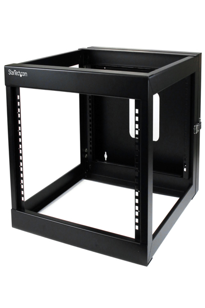 StarTech.com 6U Hinged Open Frame Wall Mount Network Rack - RK619WALLOH
