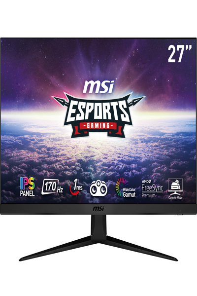 MSI OPTIX G2712DE 27" 144Hz spillskjerm - 9S6-3CB51T-080
