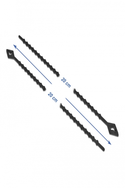 Delock Cable tie - beaded - 20 cm - 19569