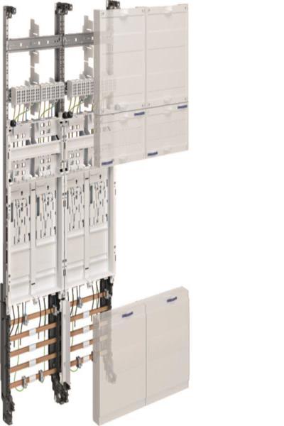 Panneau complet Hager Universe Z espacement de 4 mètres BKE-I H 1050 mm 2 champs