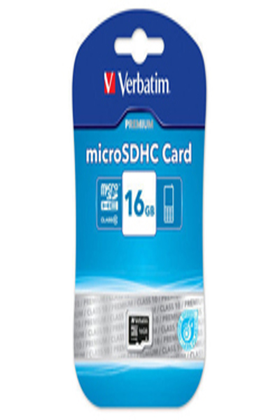 Verbatim Flash-minneskort - 16 GB - 44010