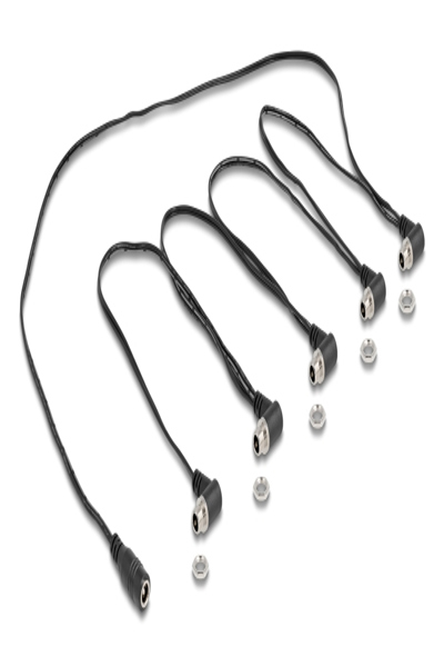 Delock DC Splitter Cable 1 x Jack straight to 5 5.5 - 90122