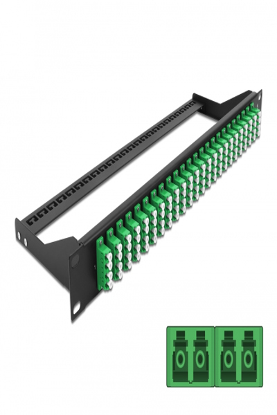 Delock Patch panel - rack mountable - 43399