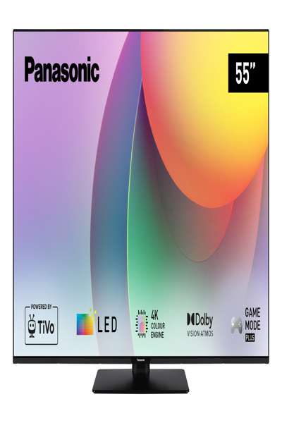Panasonic TB-55W60AEZ, 139.7 cm (55"), 3840 x 2160 pixels, LED, Smart TV, Wi-Fi, Black - TB-55W60AEZ