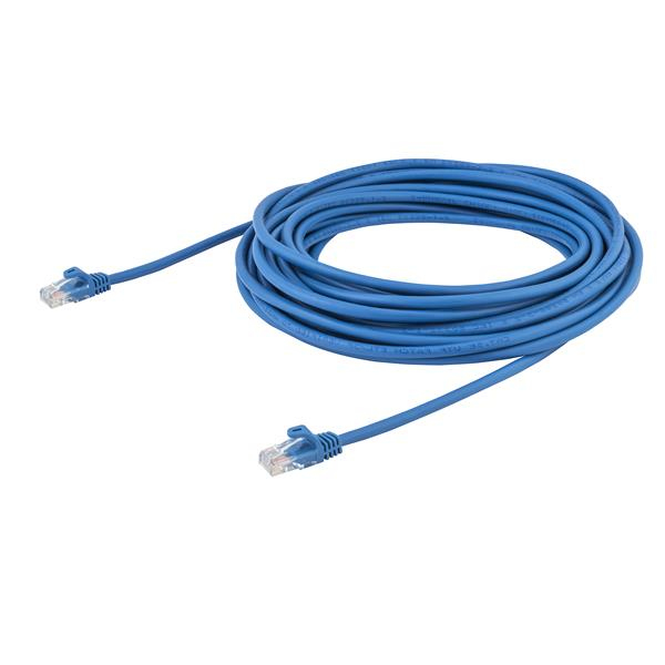 StarTech 10m Cat5e Ethernet Patch Cable Blue - 45PAT10MBL