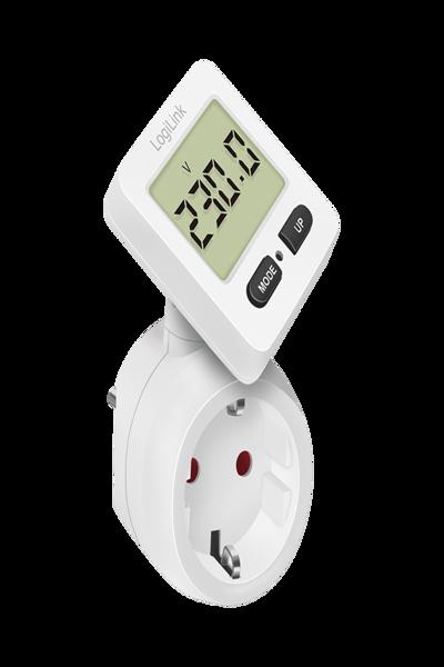 LogiLink EM0004 Energy Cost Meter Rotatable Display - EM0004