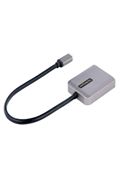 StarTech.com 2-portars USB-C MST-hubb, USB Type-C till 2x DisplayPort-adapter för flera bildskärmar för bärbar dator, Dual-DP upp till 4K 60Hz med DP 1.4 Alt-läge och DSC, HDR, 30 cm kabel, USB-bussdriven - MST14CD122DP