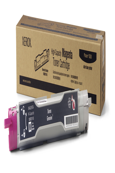 Xerox Magenta High Capacity Toner Cartridge - Phaser 6350 (DOES NOT WORK ON PHASER 6300) - 10000 pages - Magenta - 1 pc(s)