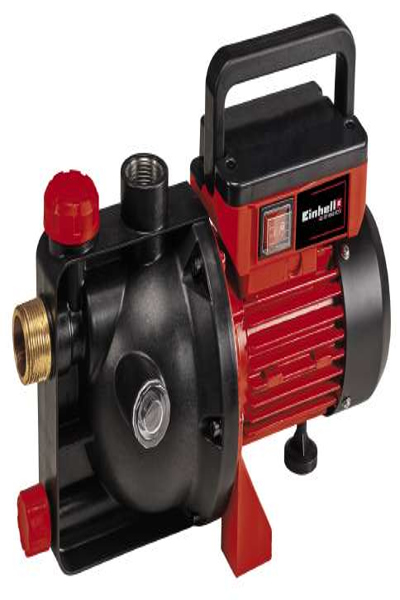 Einhell GC-GP 6040 ECO - 600 W - AC - 3,6 bar - 4 000 l/h - Résistant au gel - Noir - Rouge