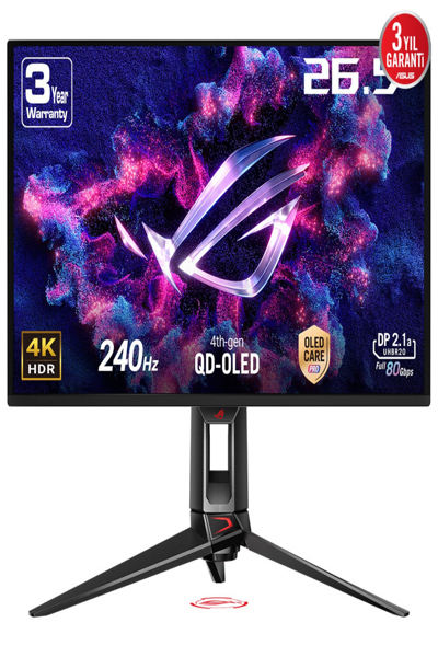 ASUS ROG Swift OLED PG27UCDM Gaming Monitor 27"" - Flat Screen - 67.3 cm - 90LM0B30-B01971