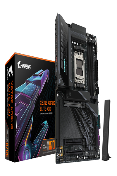 GIGABYTE X870E AORUS ELITE X3D MOTHERBOARD WI-FI 7 - X870E A ELITE X