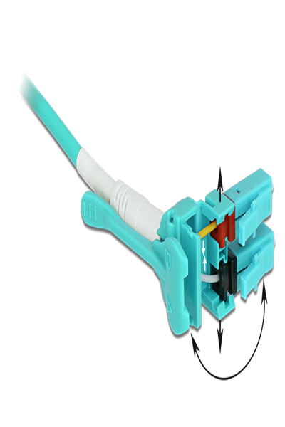 Delock Network cable - LC multi-mode (M) to LC multi-mode (M) - 85130