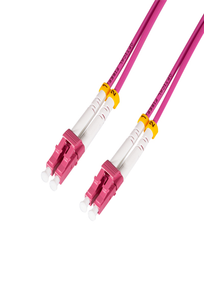 LogiLink OM4 Duplex LC/UPC Armored Fiber Cable