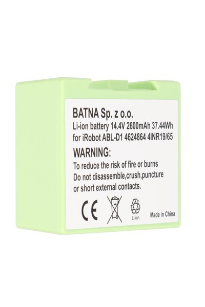 Batterie 14,4 V 2600 mAh Extralink pour Roomba E5/E6/I7
