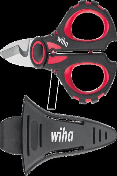 Wiha Coupe-câble avec fonction de sertissage - Outil électrique multifonction