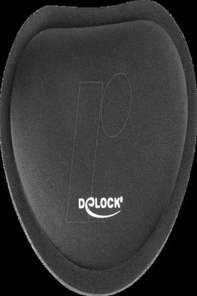 Delock Handledsstöd - svart - 12602
