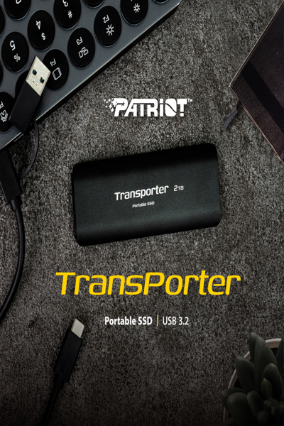 PATRIOT Transporter USB-C SSD 2TB - PTP2TBPEC