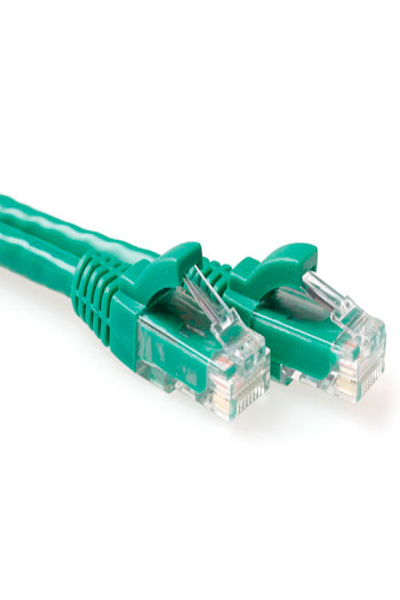 ACT Green 5 meter U/UTP CAT6A patch cable snagless with RJ45 connectors - 5 m - RJ-45 - RJ-45 - Green
