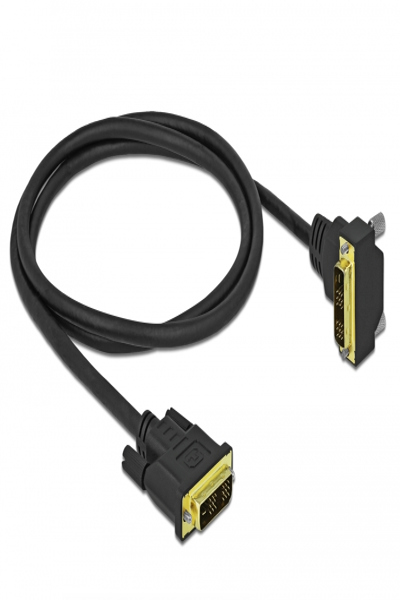 Delock DVI-kabel - enkel länk - 85902