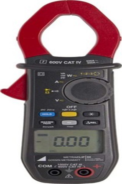 GMC Instruments METRACLIP 86 - Pince de puissance numérique AC/DC jusqu'à 600 A