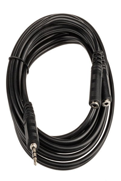 Câble Y jack 3,5 mm mâle vers 2 jacks 3,5 mm femelles stéréo 2 m