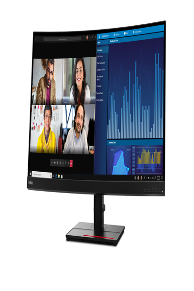 Lenovo ThinkVision P34w-20 LED Ultra-Wide Monitor Display - 63F2RAT3EU