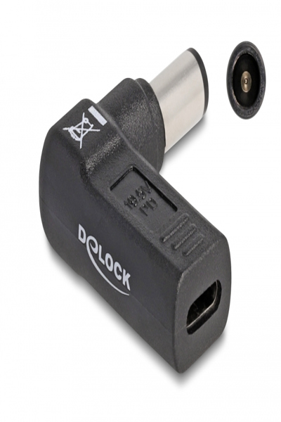 Delock Power adapter - 24 pin USB-C (F) to DC jack 7.4 x 5 mm (M) - 60008