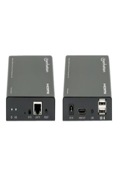 Kit d'extension KVM HDMI Manhattan 1080p 120 m
