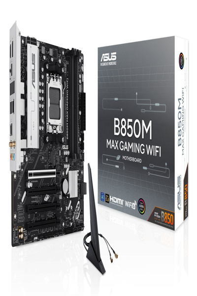 ASUS B850M MAX GAMING WIFI-moderkort - 90MB1LL0-M0EAY0
