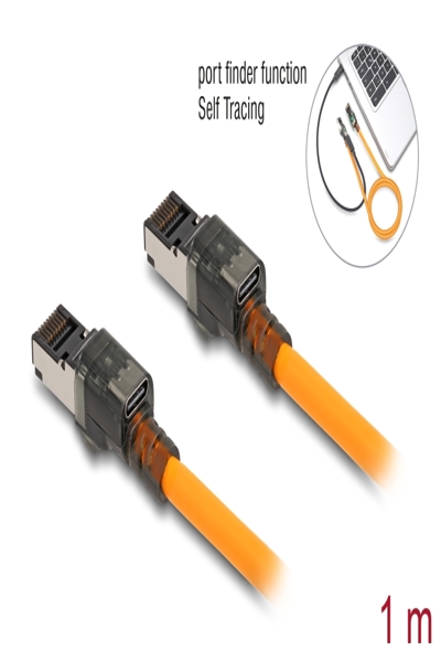 Delock Nätverkskabel - RJ-45 (hane) till RJ-45 (hane) - 80405
