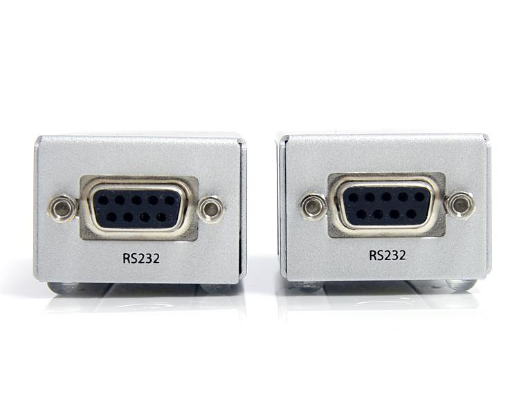 StarTech Serial DB9 RS232 Extender over Cat5 - Up to 1000 Meters - Serial Port Extension - up to 1 km (RS232EXTC1EU) - RS232EXTC1EU
