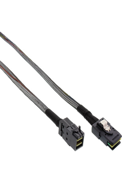 Câble Mini SAS HD en ligne SFF-8643 vers SFF-8087 0,5 m