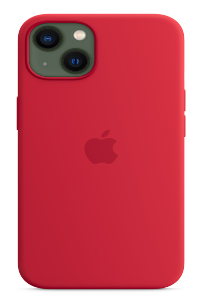 Apple iPhone 13 Silicone Case with MagSafe - PRODUCT RED