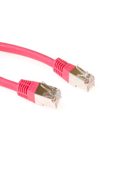 ACT Red 0.5 meter LSZH SFTP CAT6 patch cable with RJ45 connectors - 0.5 m - Red