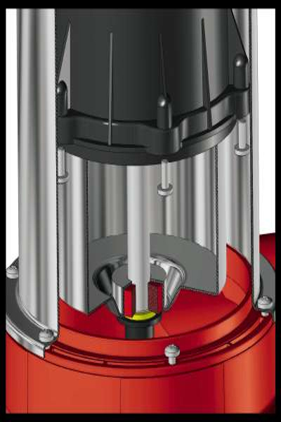 Einhell GE-SP 4390 NA LL ECO - 430 W - AC - 9 000 l/h - Noir - Rouge