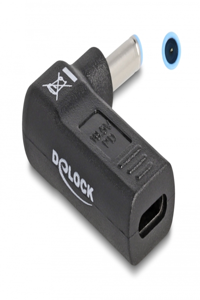 Delock Power adapter - 24 pin USB-C (F) to DC jack 4.5 x 3.0 mm (M) - 60004