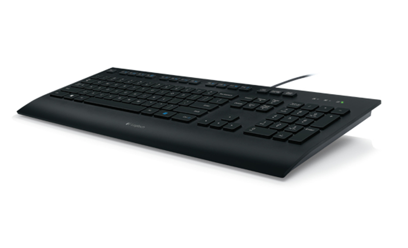 Logitech Corded K280e - Keyboard - 920-005218
