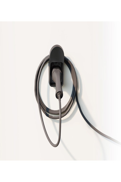 Support de câble de charge universel InLine pour véhicule électrique, noir