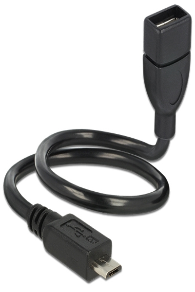 Delock OTG ShapeCable - USB-förlängningskabel - 83927