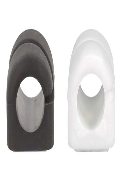 Delock Cable holder kit - desk mountable, surface mountable, wall mountable - 18404