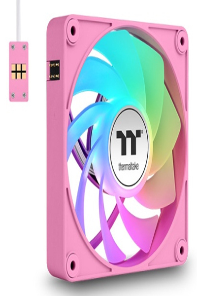 Thermaltake CT120 EX Omvänd Fläkt Rosa 3-pack - CL-F225-PL12PK-A