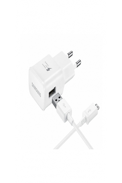 Samsung EP-TA200EWE USB Adapter + Micro-USB cable - Quick charger - Lithium Ion (Li-Ion) - EP-TA200