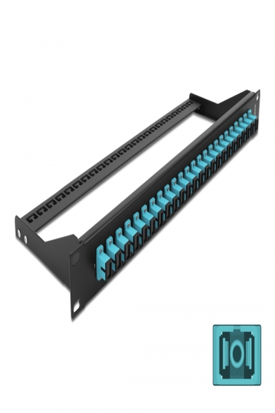 Delock Patch panel - rack mountable - 43383