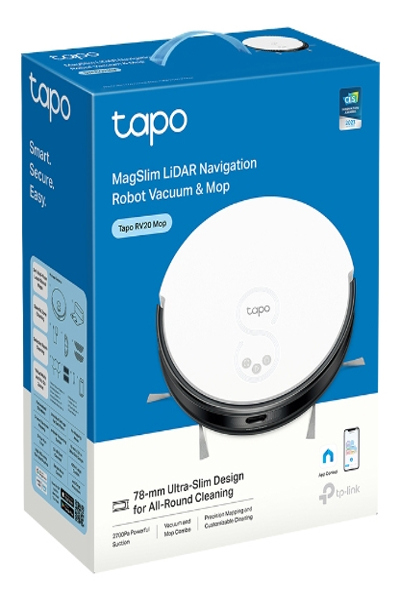 Aspirateur robot laveur Tapo RV20 TP-LINK